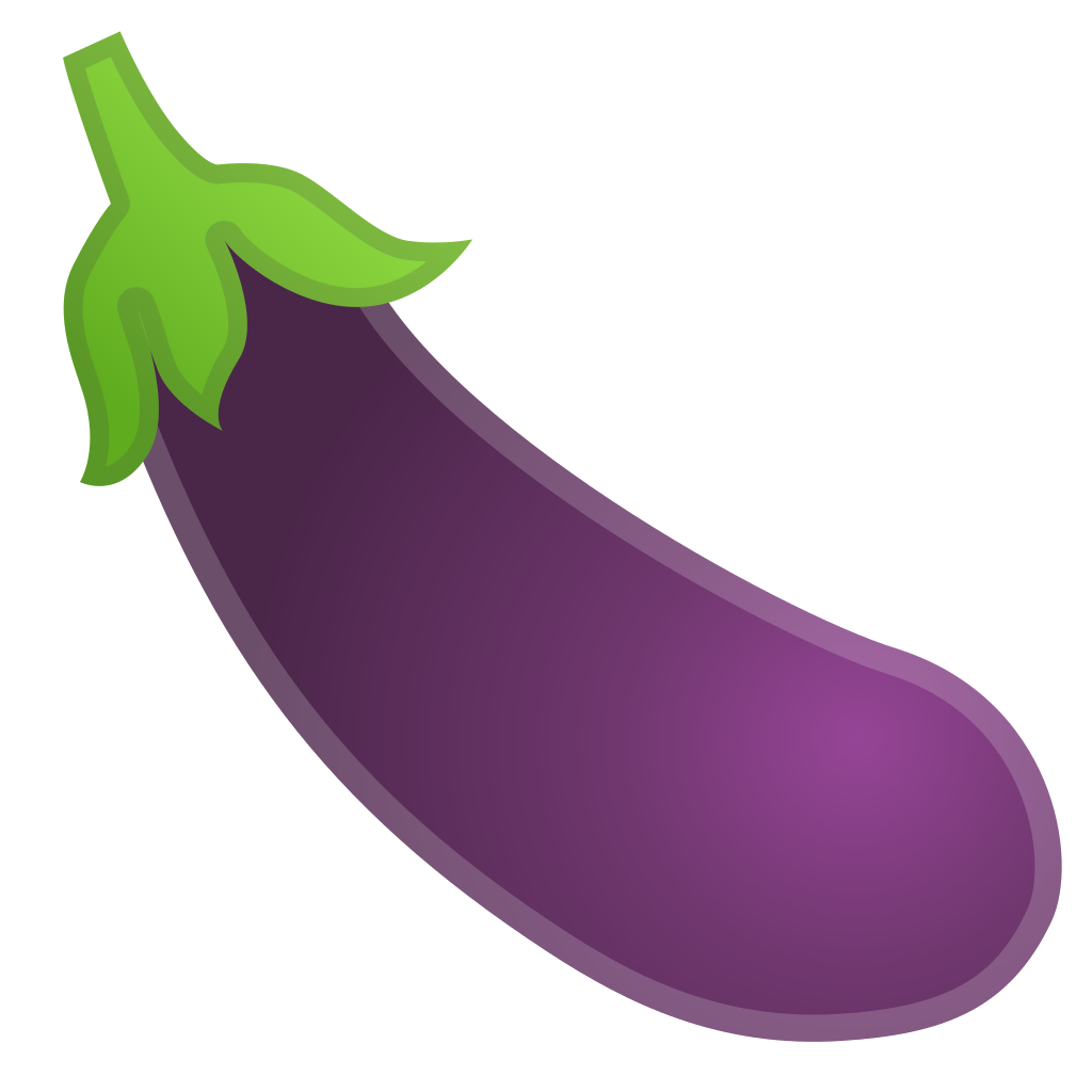 eggplant icon noto emoji food drink iconset google #29840