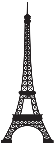 eiffel tower silhouette png clip art image gallery #18017