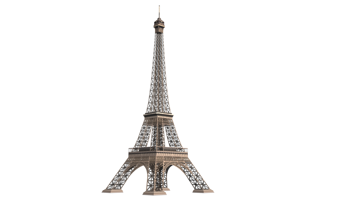 eiffel tower silhouette transparent images download #20033