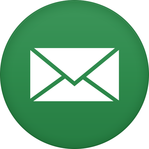 email icon circle icons softiconsm #13751