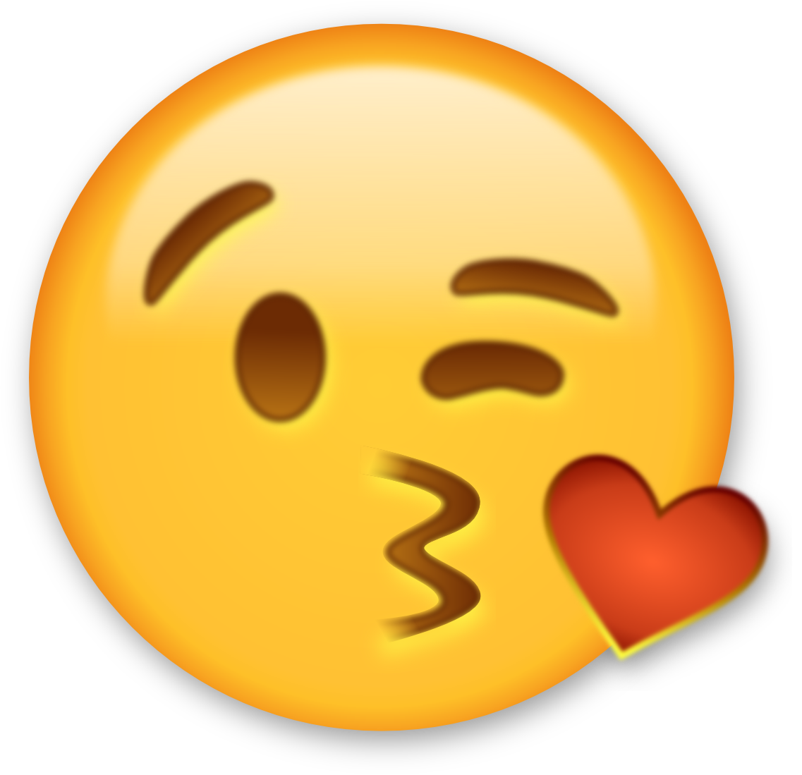 emoji, kiss, faces, comic emoji #8004