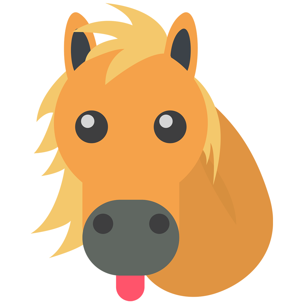 horse emoji transparent