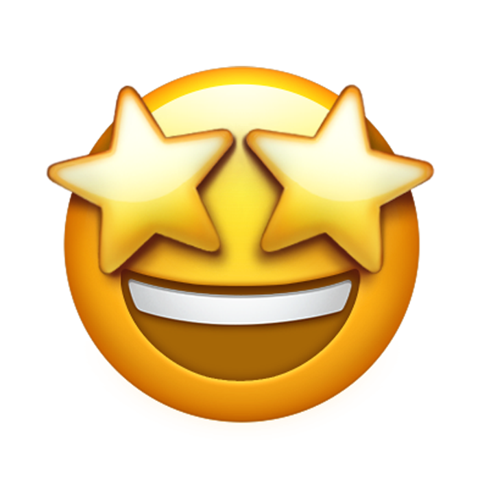 surprised emoji star eyes #8024