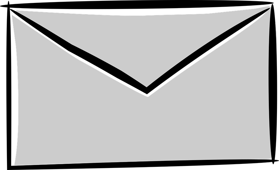 cartoon mail envelope vector graphic pixabay #22268
