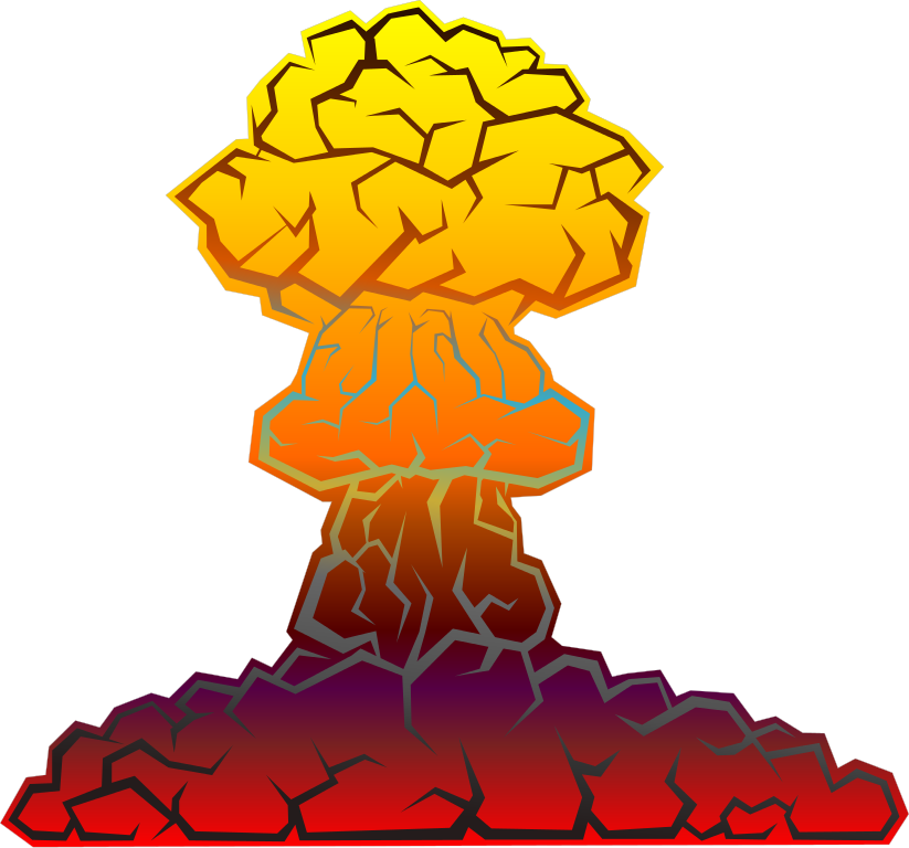 explosion clipart, file nuclear explosion #14275