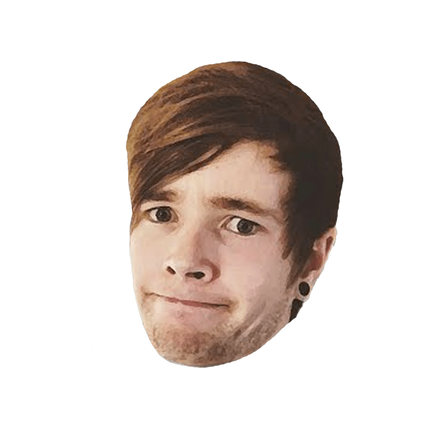 dantdm face transparent #7983