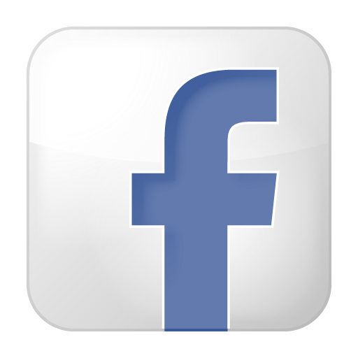 gallery white facebook icon #6947