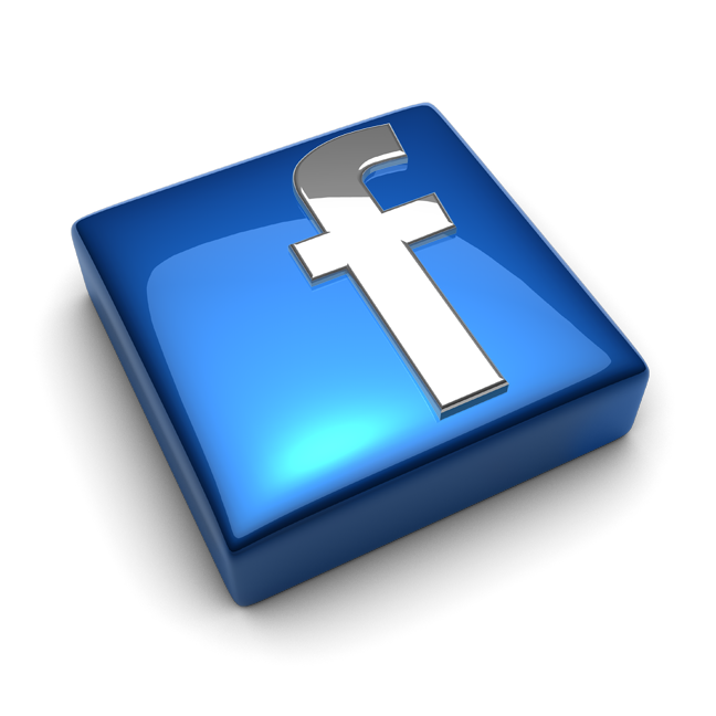 hd facebook glossy logo f png #505