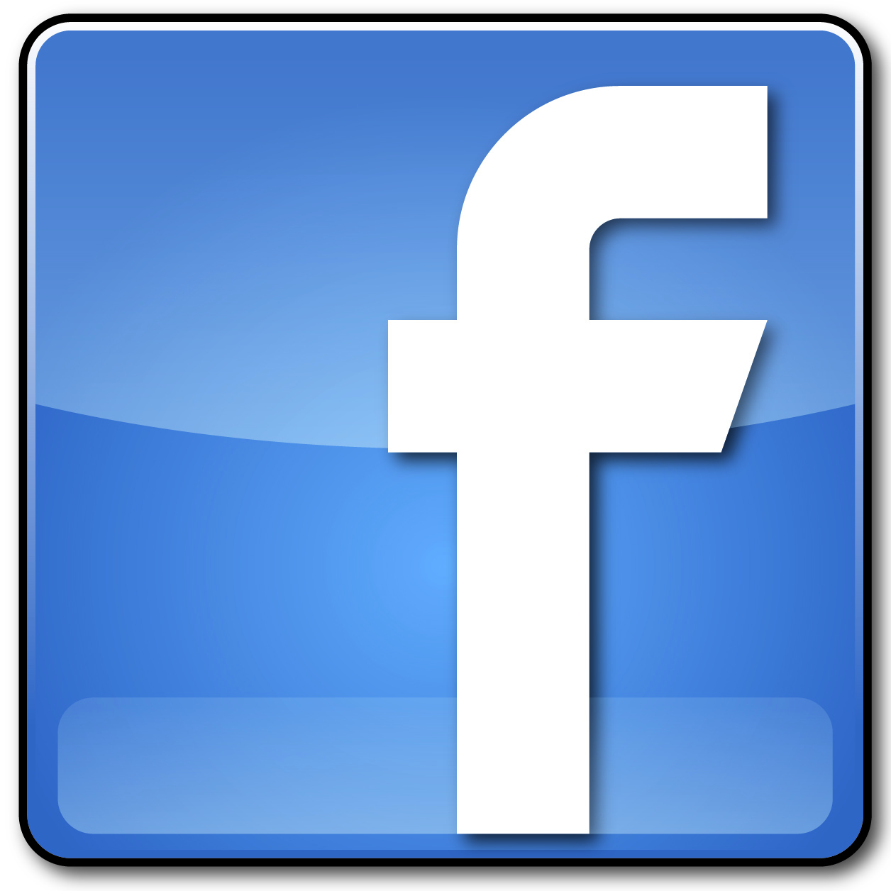 facebook light blue logo 487
