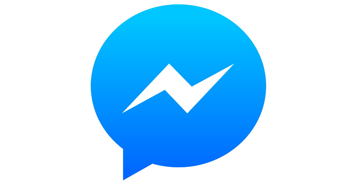 facebook messenger icon transparent background examples #13165