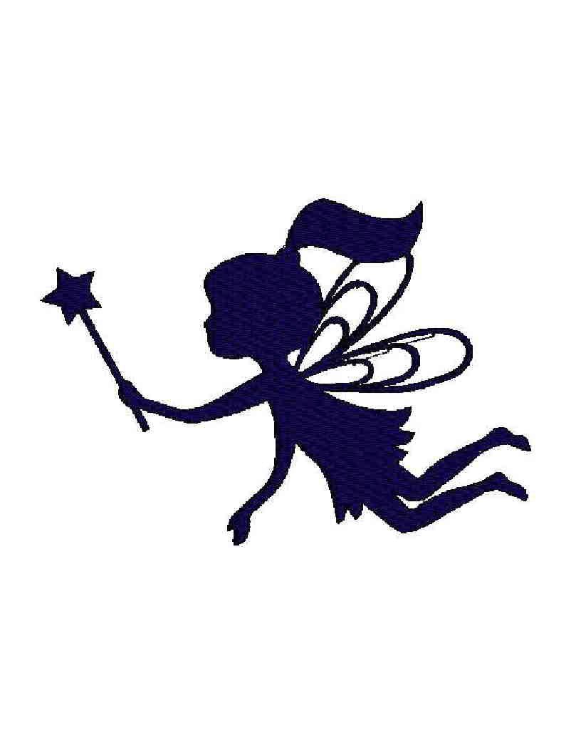 fairy clipart, popular items for fairy silhouette etsy fairy garden #31440