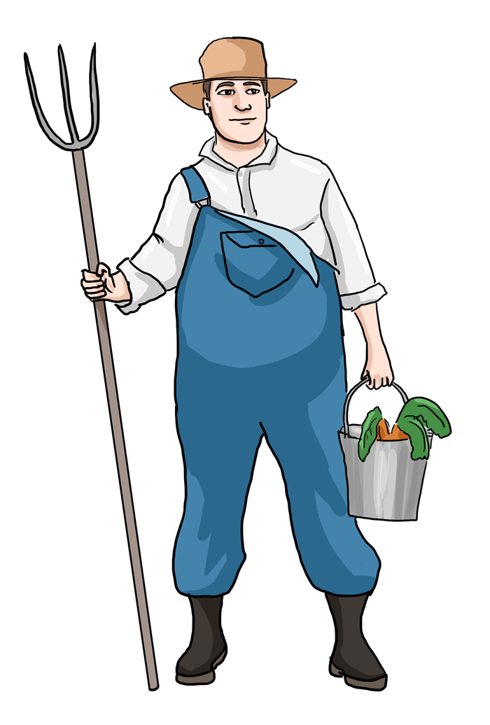 woman farmer clipart images