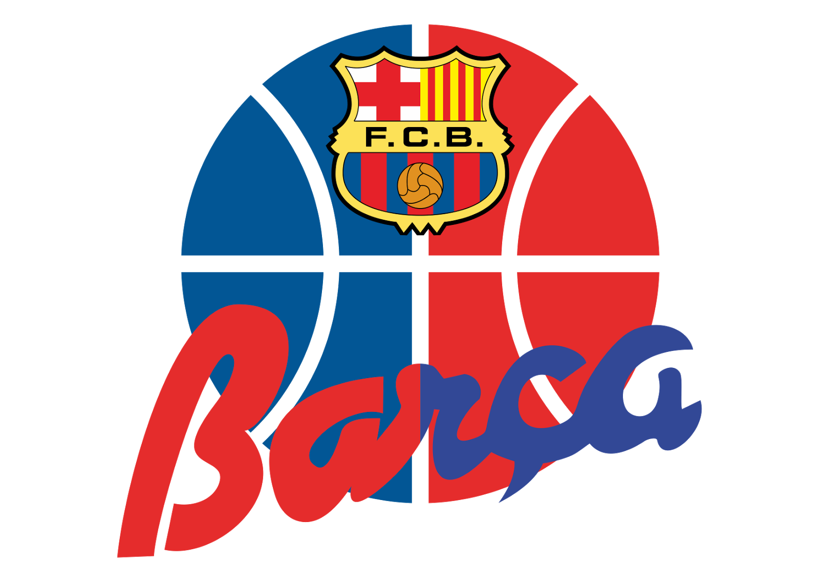 fc barcelona de baloncesto escudo antiguo logo png #5909