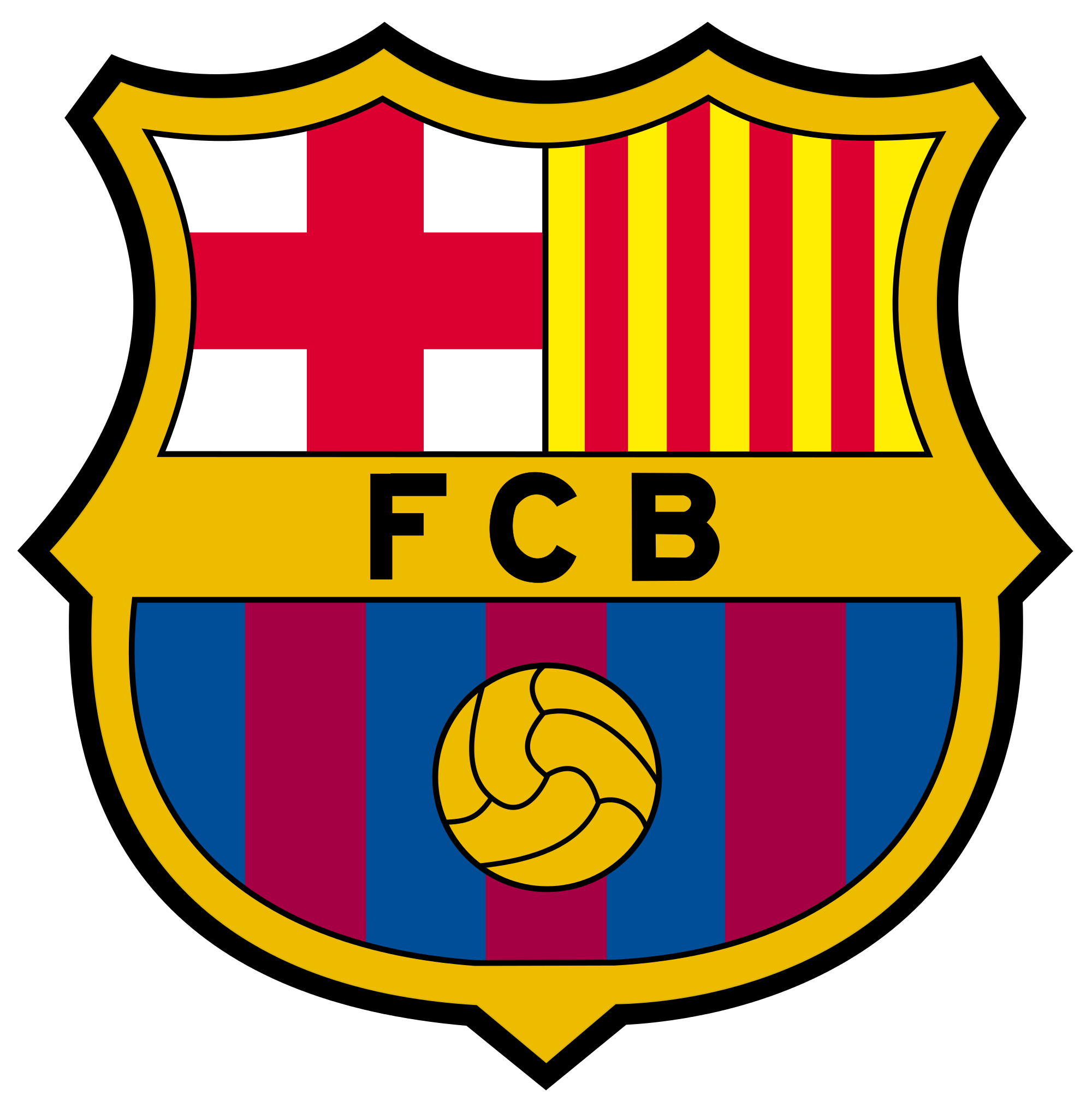 fc barcelona png logo #5896