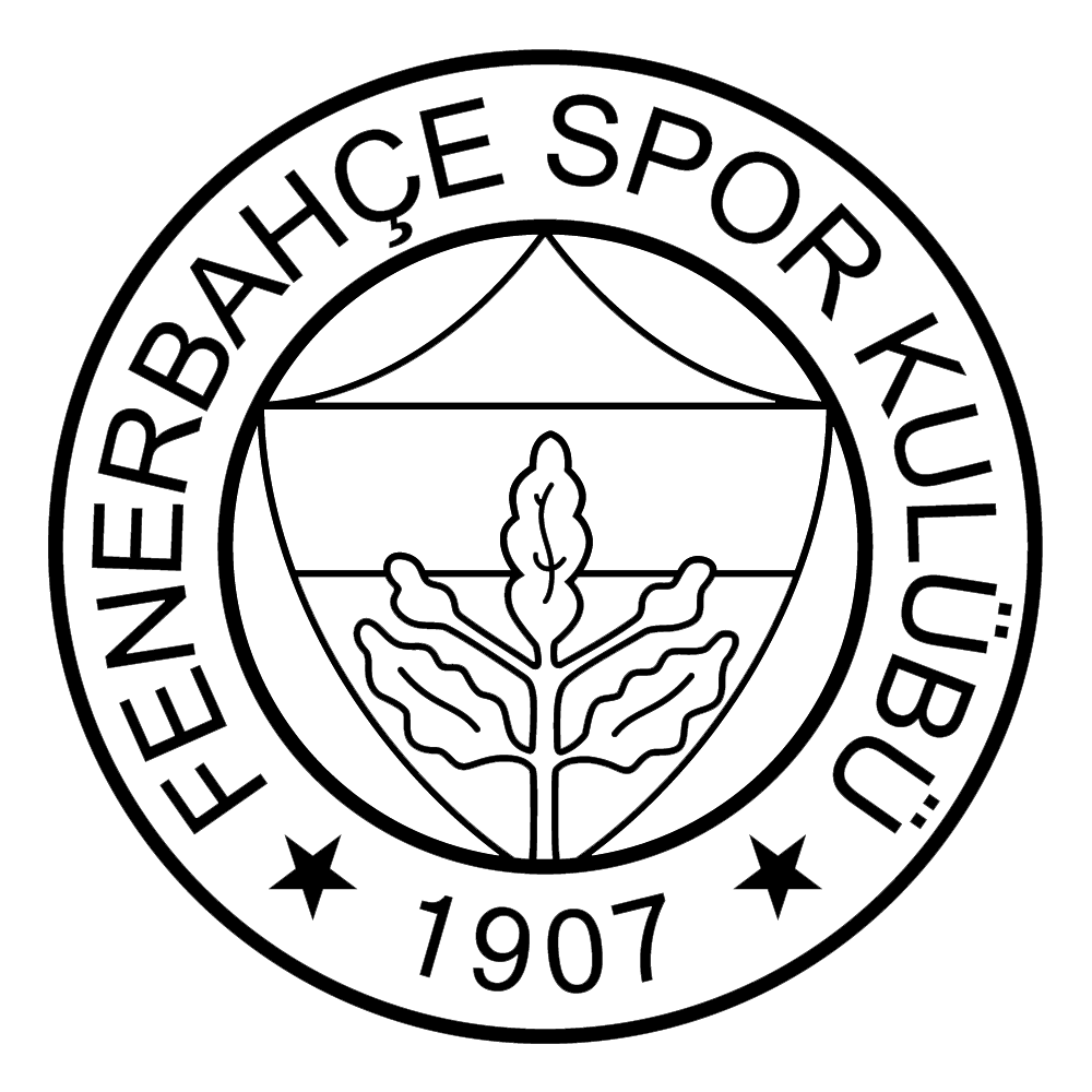 siyah beyaz fenerbahçe logosu by thendr #41728