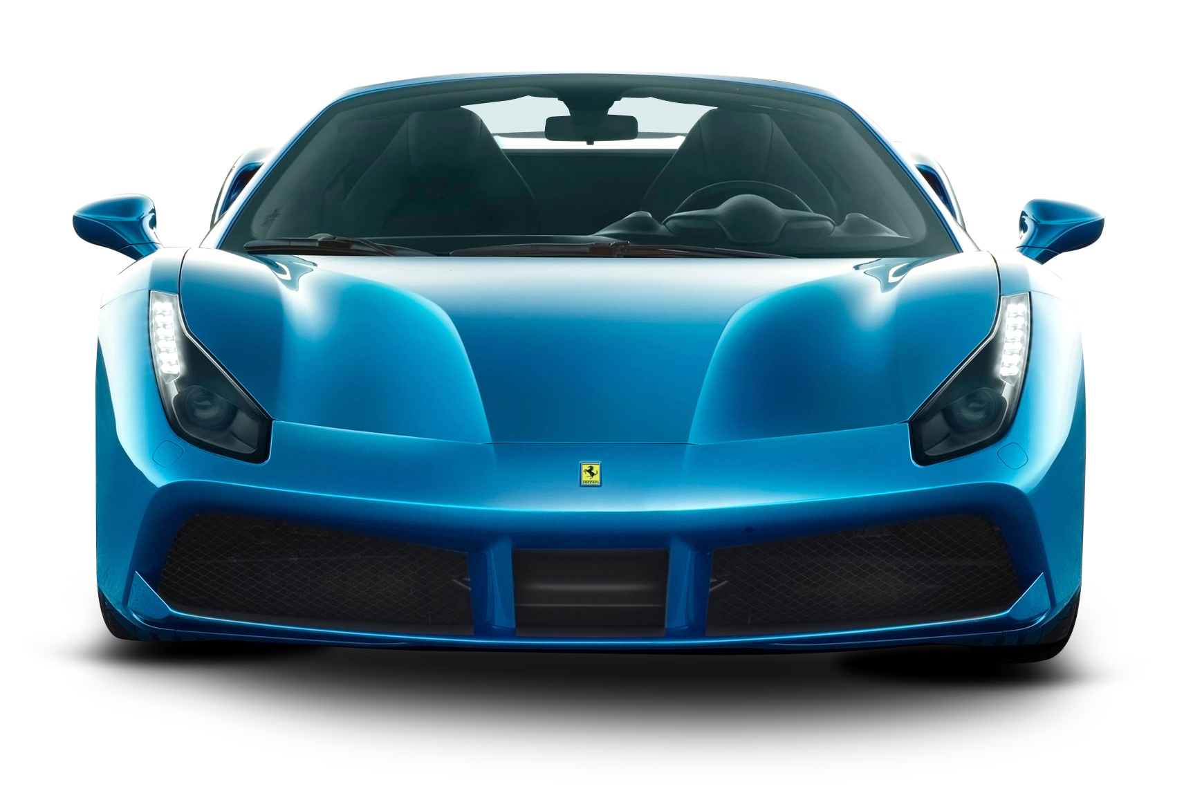 blue ferrari spider car front png image pngpix #22872