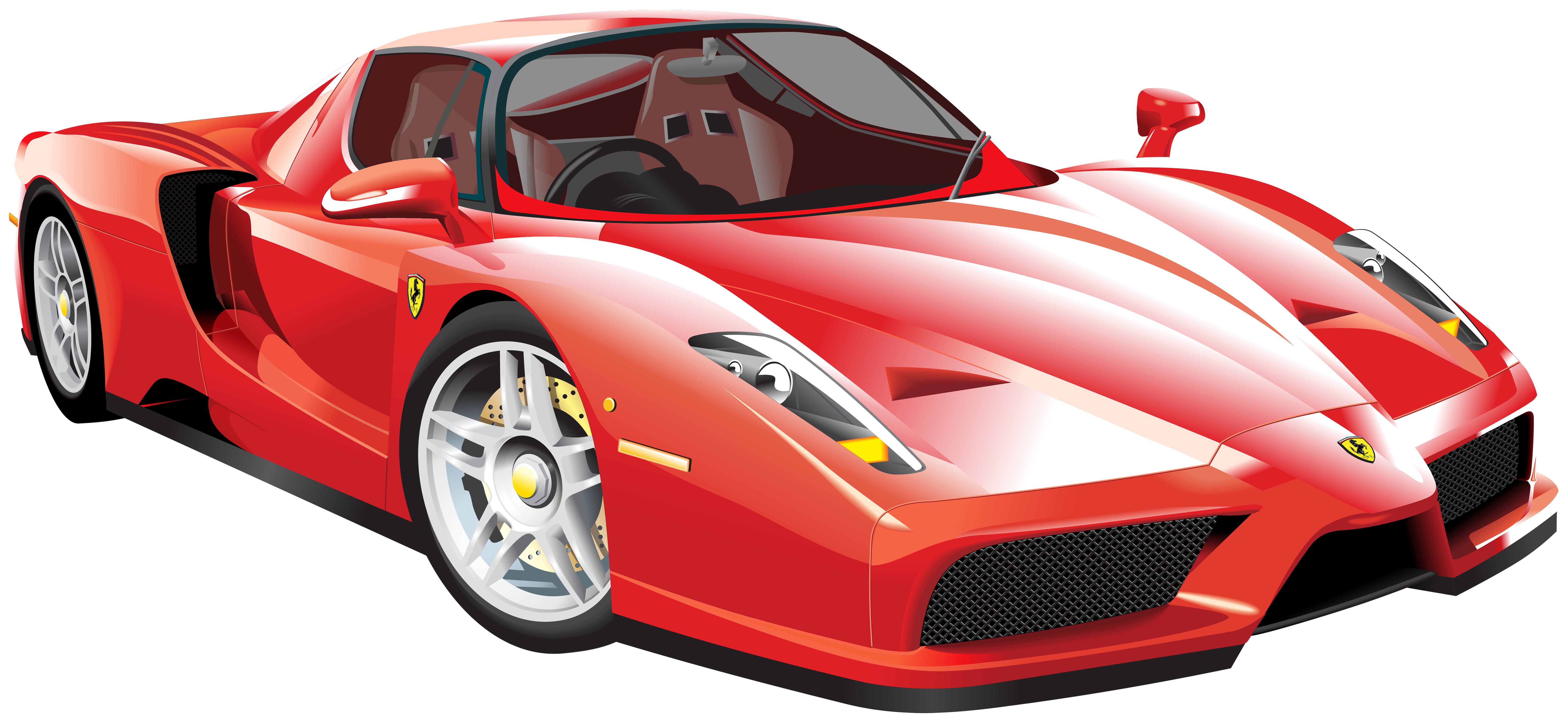 red ferrari car png clip art best web clipart #22852