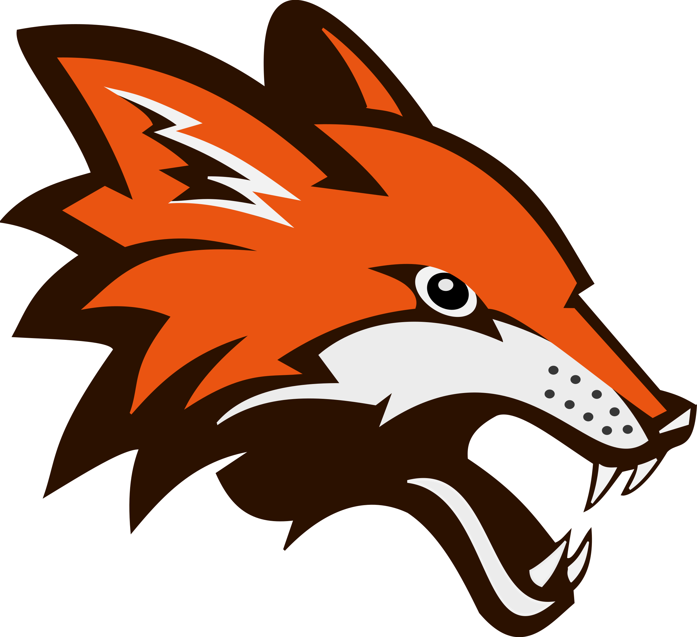 fighting head fox logo png #1653