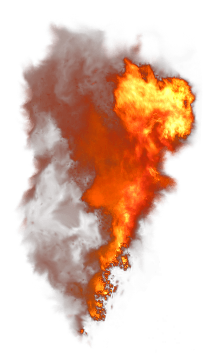 fire vertical smoke png image #38693