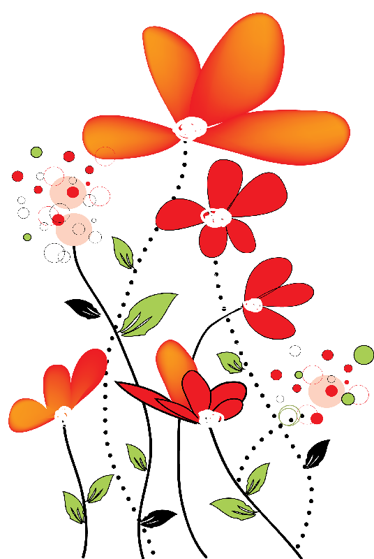 flores ilustraciones png para artesan eda dise primavera #39784