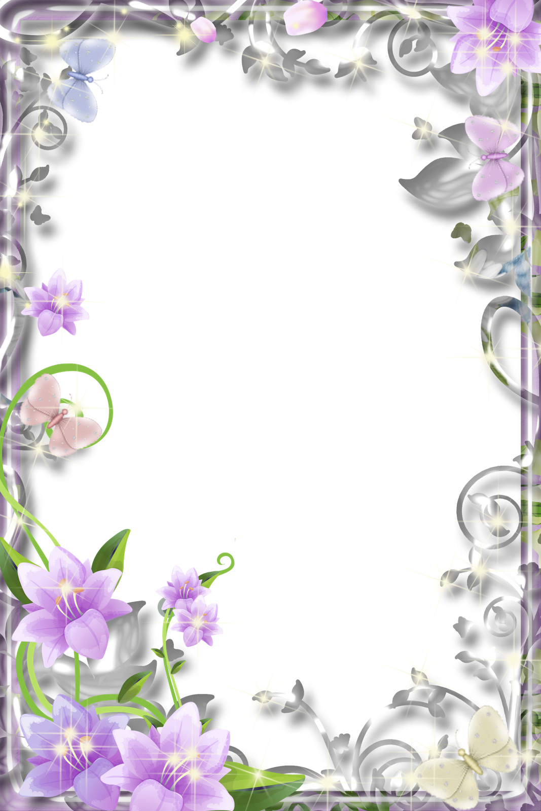 flores para photoshop png images border frames #39783