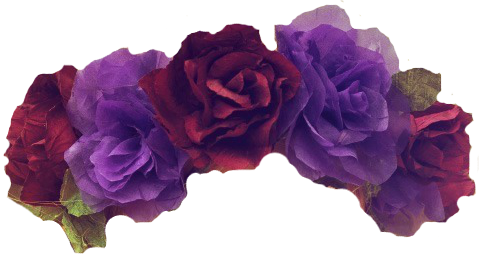 flower crown new purple flower crown png #30928