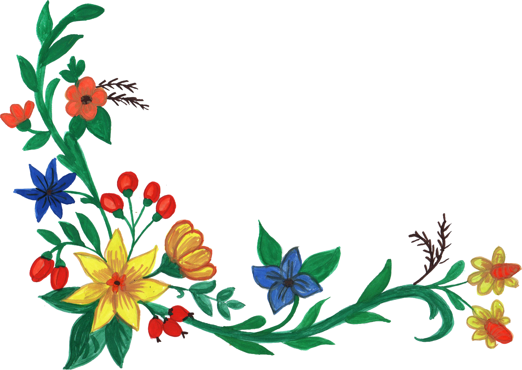 Flower Watercolor Png Pictures Free Download Free Transparent