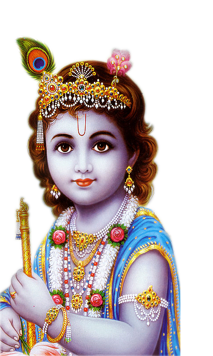 transparent krishna png with flute #30666