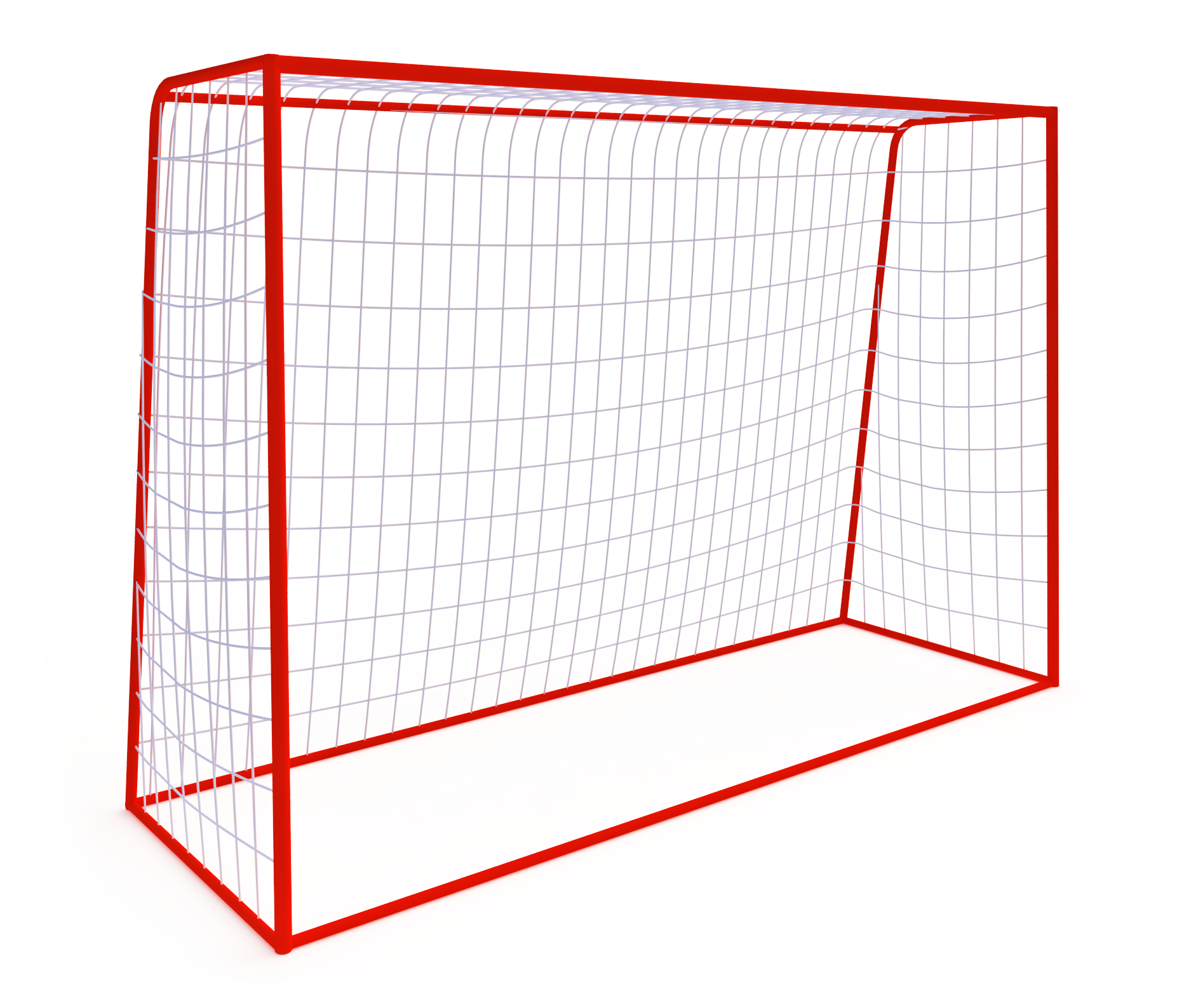 red football goal transparent #37071