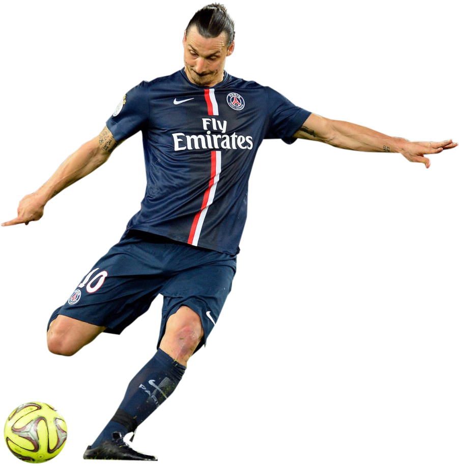 football player zlatan ibrahimovic football render footyrenders #34836