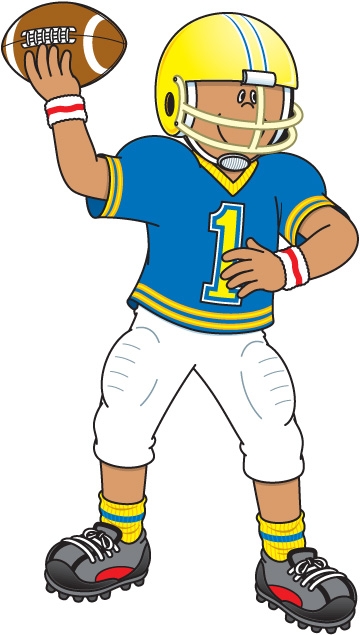 football player football lineman clipart clipart best #35002