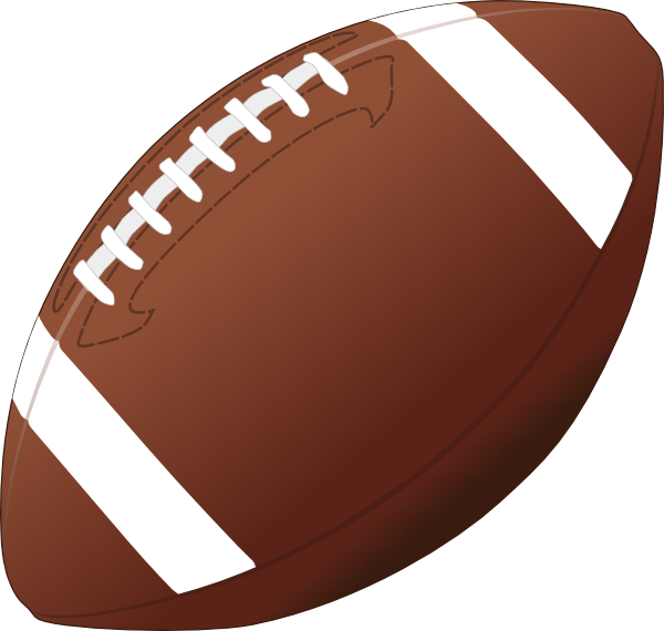 american football vector clipart #8874