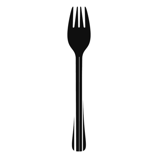 food fork black icon png #24484
