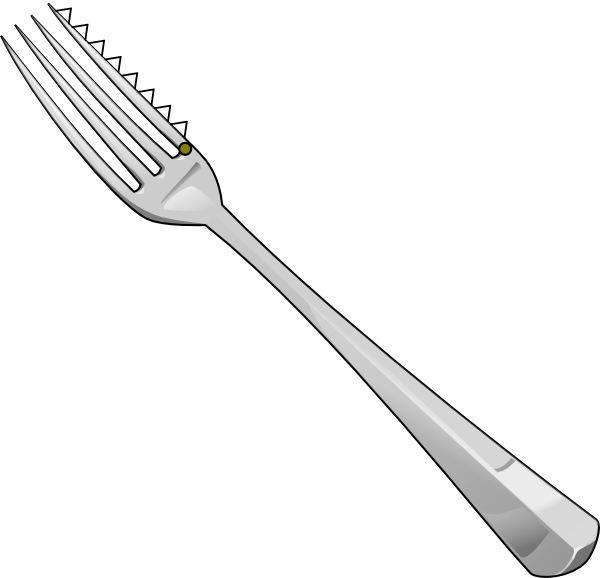 sharp fork clip art clkerm vector clip art online #24415