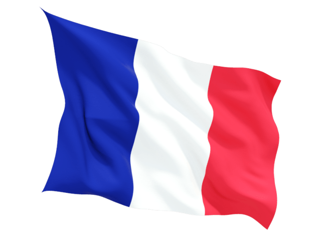 wave france flag transparent #8044