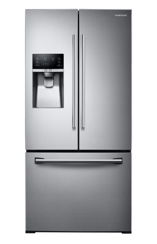 fridge, samsung bottom zer and french doors refrigerator #18185
