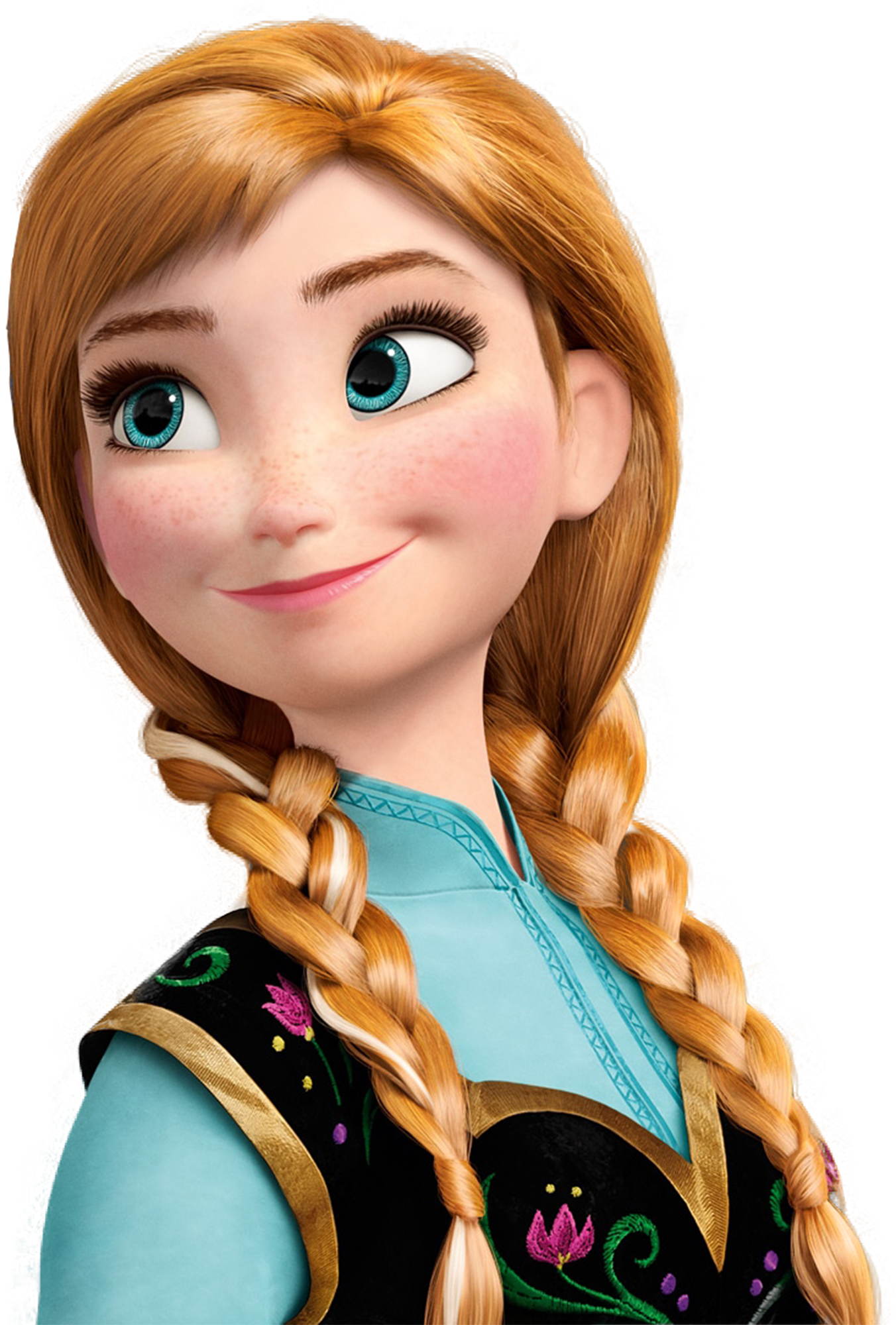 frozen anna face png #27804