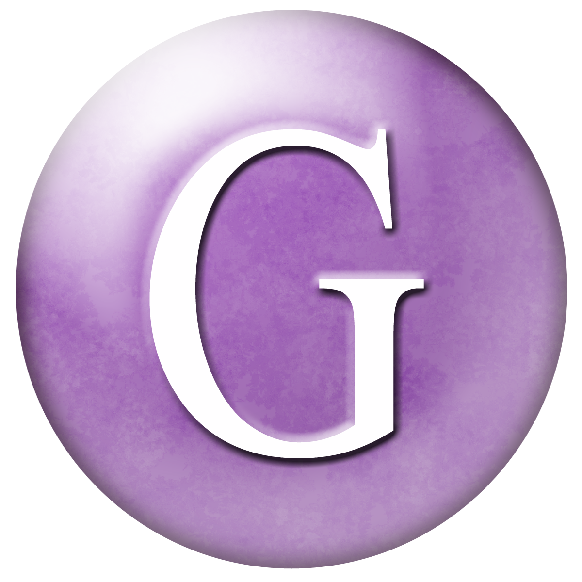 g letter granny enchanted blog purple brad digi scrapbook #36534