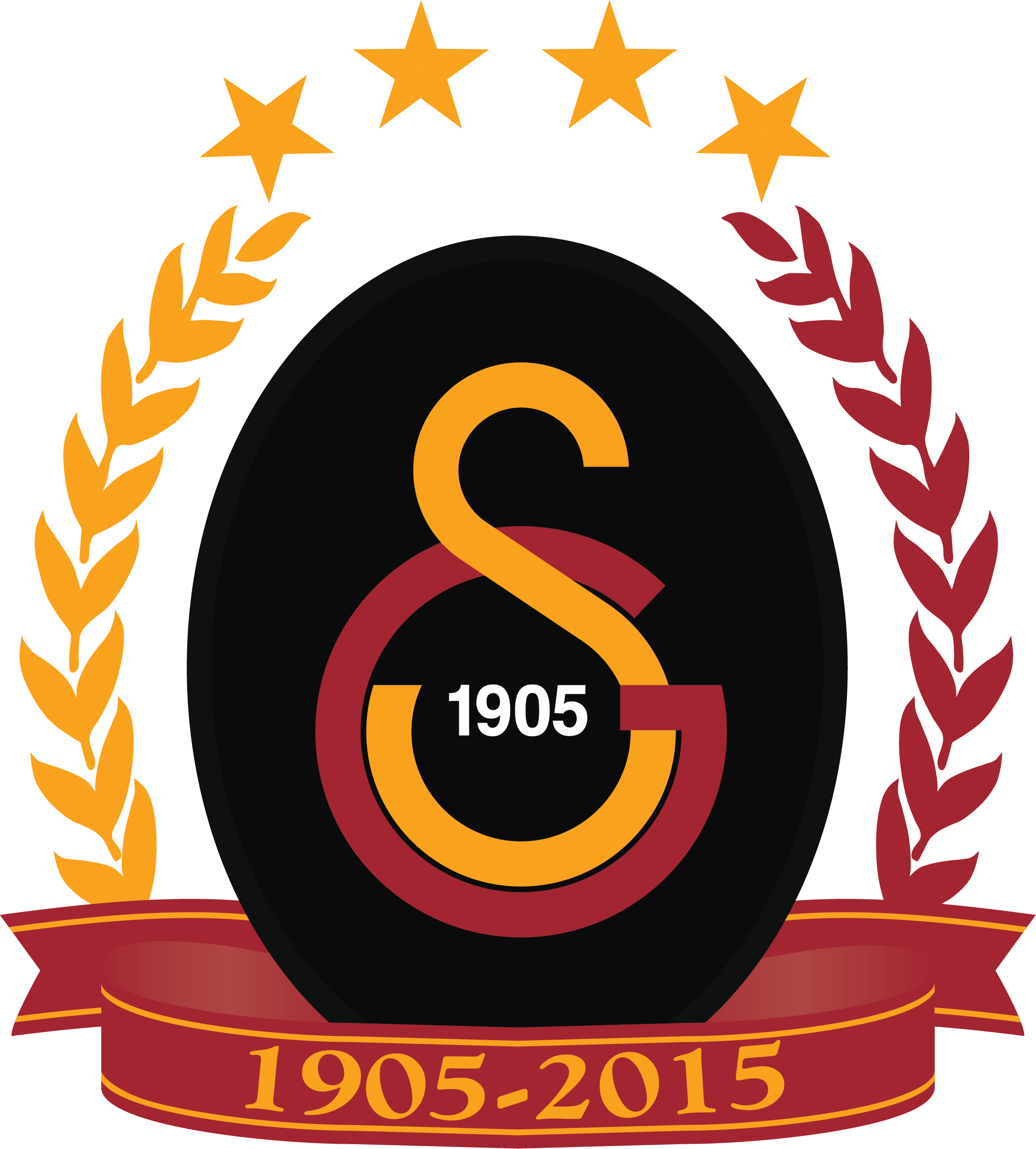 galatasaray logo 1905-2015 hd transparent png #41700