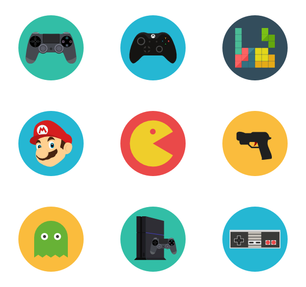 video games icon packs vector icon packs svg psd #21615