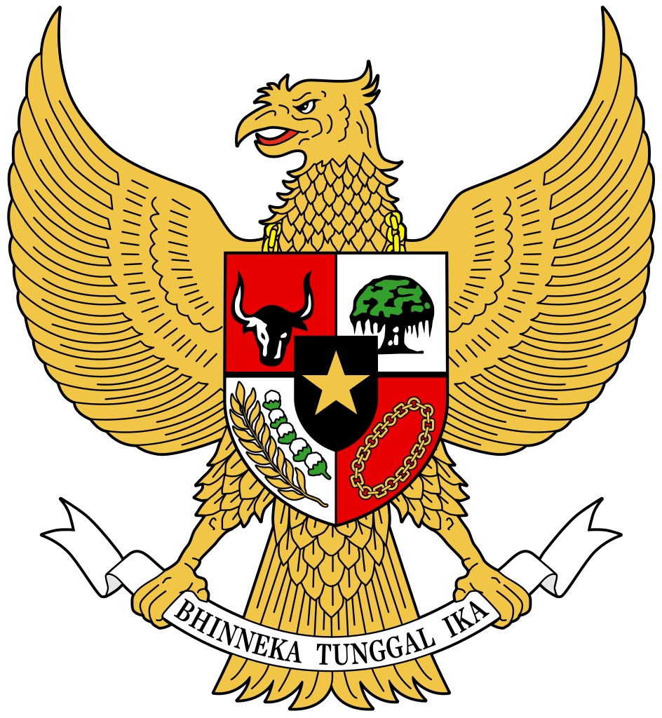 file garuda pancasila coat arms indonesia svg #31175