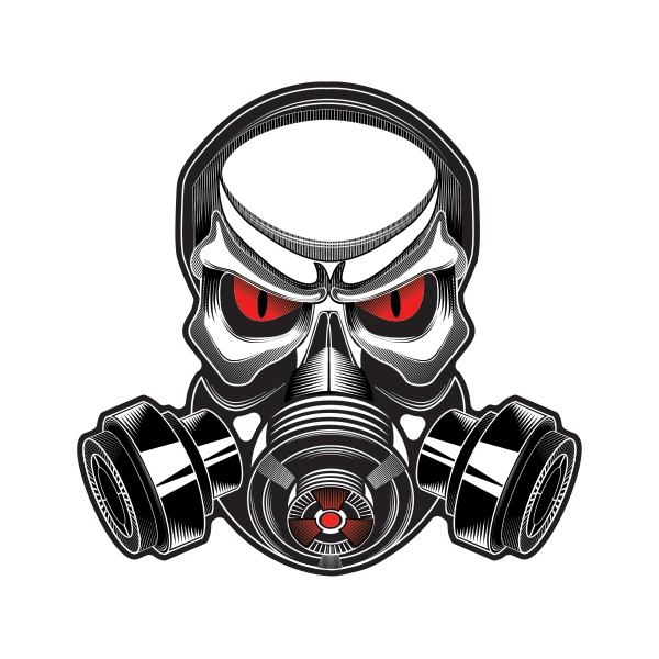 gas mask skull drawing download #39177