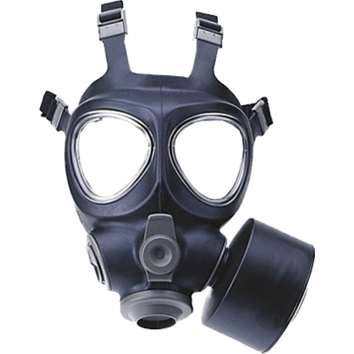 gas mask transparent #39146