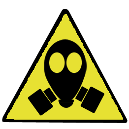 gas mask warning sign png #39187