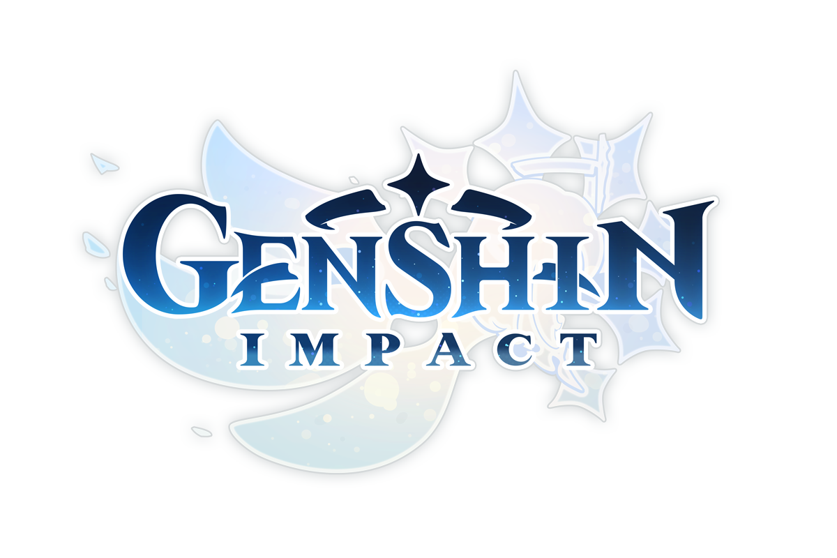 hd transparent logo genshin impact free download #42367