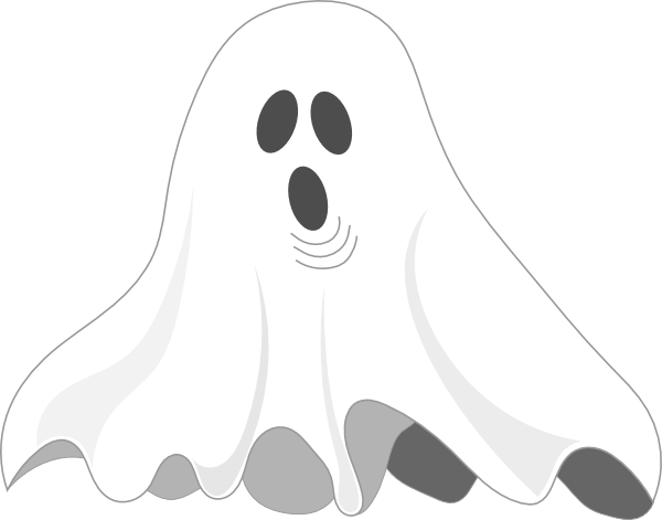 ghost clip art clkerm vector clip art online #17953