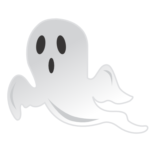 ghost icon halloween iconset css creme #17889