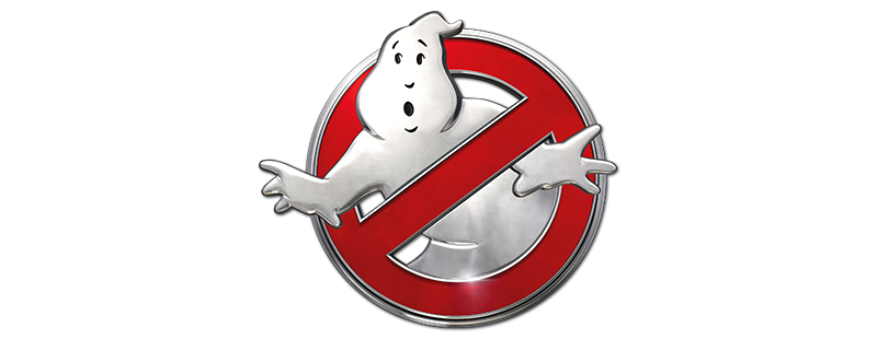 ghostbusters white movie png logo #3639