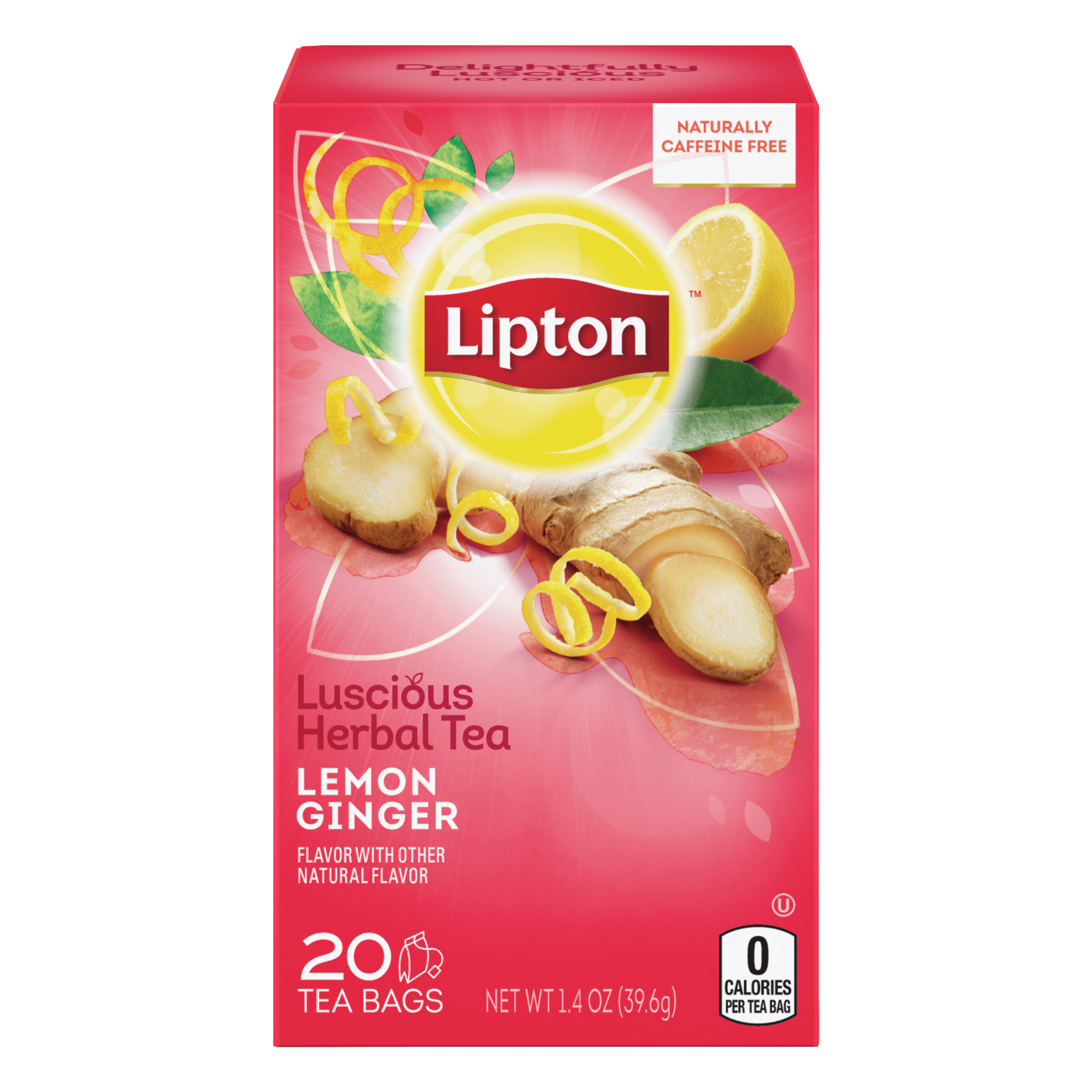 ginger tea, lemon ginger #27504