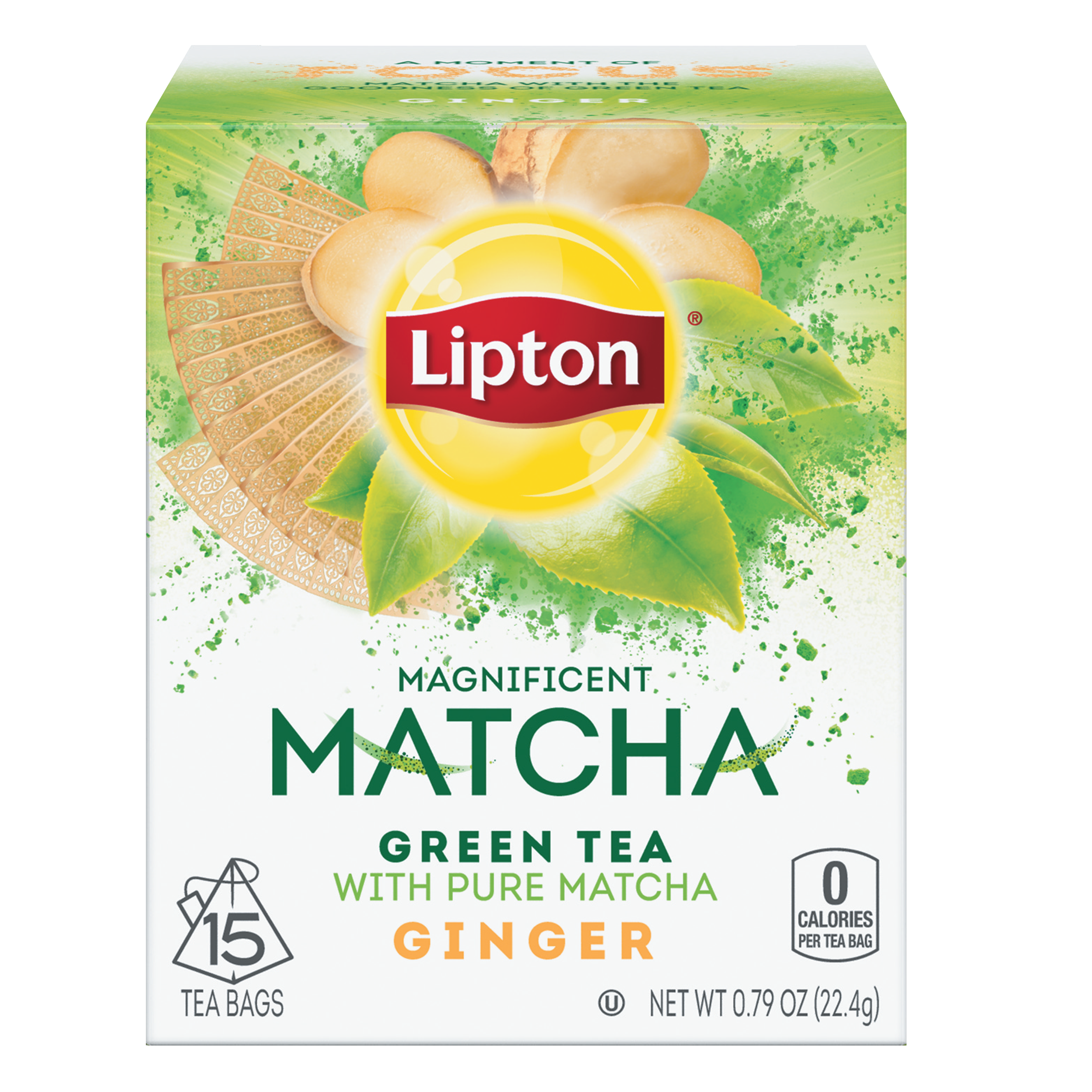 ginger tea, matcha green tea and ginger #27517